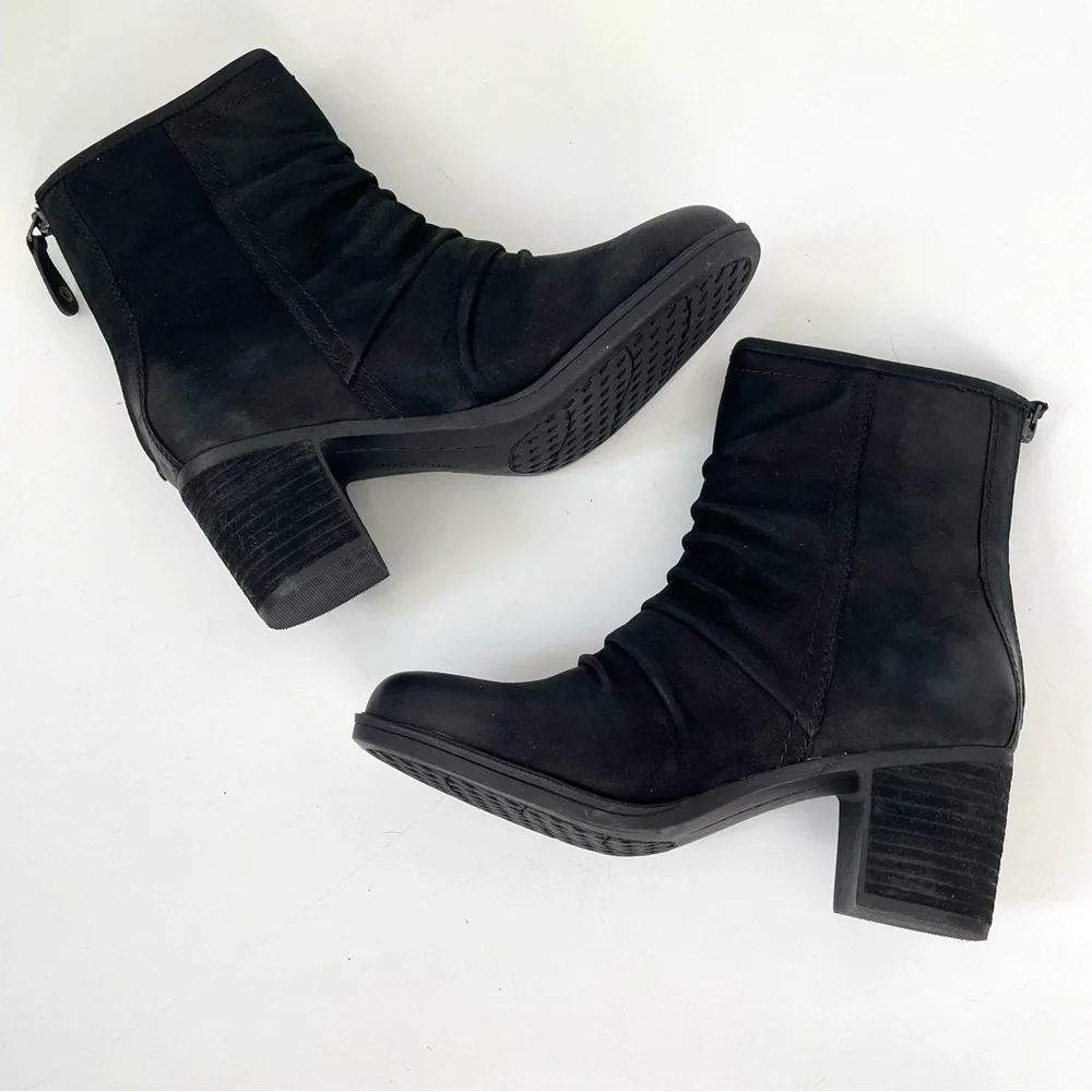 Rockport Natashya Slouch Black Suede Boots